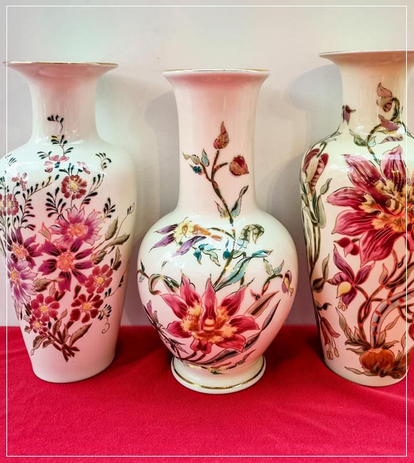 Porcelán Zsolnay váza